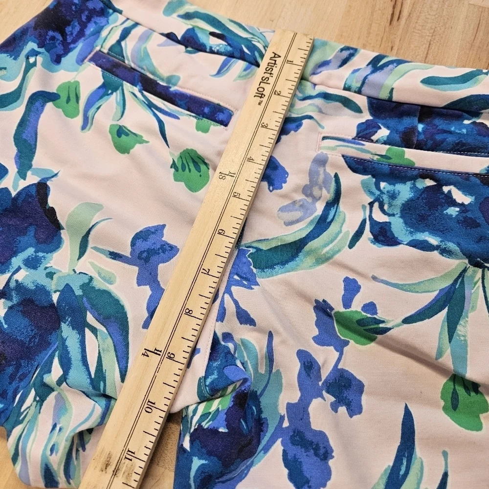 Lilly Pulitzer Buttercup Knit Pink Tropic Sweet Pea Shorts Style 001272 Size 00
